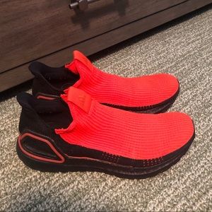 *CUSTOM* Ultraboost 19 solar red colorway size 8.5
